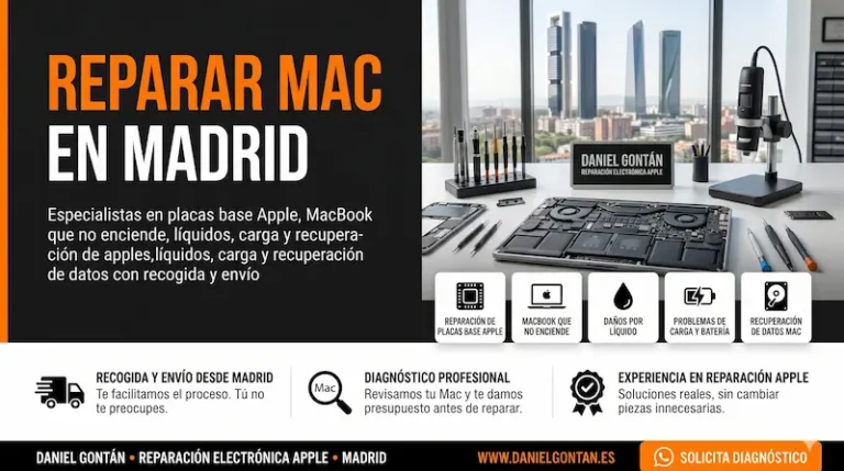 MacBook Air A1466 no carga la batería